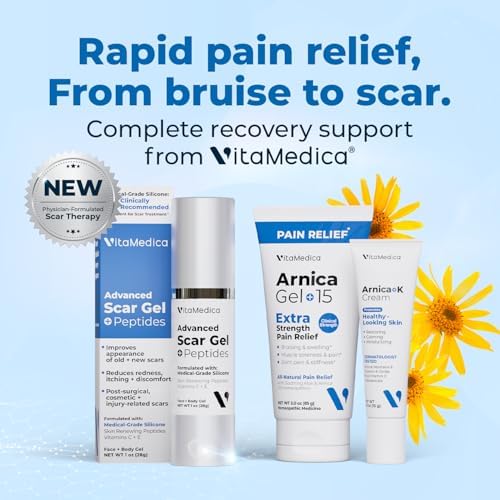 Tabletas de Arnica Montana 30C VitaMedica para Alivio Natural de Dolor, Moretones y Hinchazón - Medicina Homeopática para Recuperación de Lesiones y - imagen 5