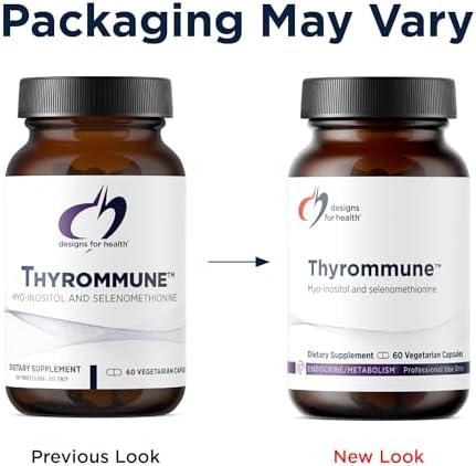 Diseños Para La Salud Thyrommune - Suplemento de Apoyo para Tiroides con Selenio (Selenometionina) + Mio-Inositol - Vegano y Sin Gluten (60 Cápsulas) - imagen 4
