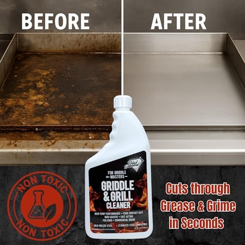 Limpiador para Plancha y Parrilla Black Diamond Stoneworks – Seguro para Contacto con Alimentos, Sin Olores, Sin Residuos, 32 fl oz - imagen 3