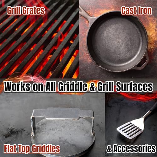 Limpiador para Plancha y Parrilla Black Diamond Stoneworks – Seguro para Contacto con Alimentos, Sin Olores, Sin Residuos, 32 fl oz - imagen 5