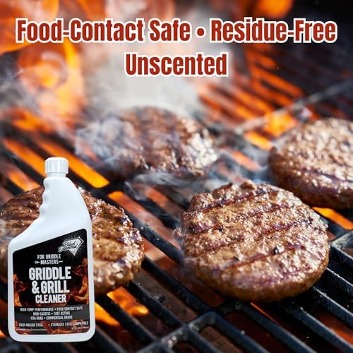 Limpiador para Plancha y Parrilla Black Diamond Stoneworks – Seguro para Contacto con Alimentos, Sin Olores, Sin Residuos, 32 fl oz - imagen 6