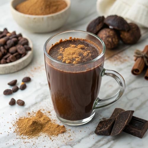 MegaPlants Cacao Magic | Mezcla de 5 Hongos Superfood | Melena de León, Reishi, Chaga, Cordyceps, Cola de Pavo | Alternativa para Smoothies, - imagen 3