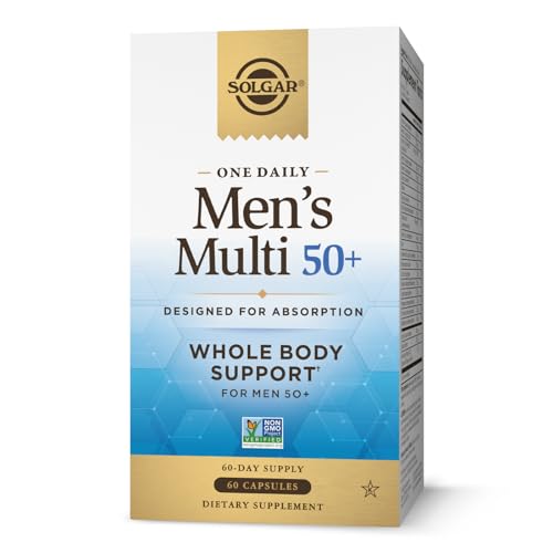 Solgar One Daily Multi para Hombres 50+ - Soporte Integral, 60 Cápsulas Veganas de Liberación Retardada - imagen 3