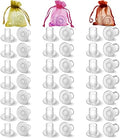 Protectores de Tacones para Césped KFPPLXQ, 21 Pares, 4 Tamaños, Transparente - imagen 1