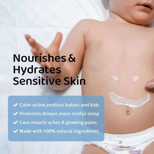 Loción de Magnesio 2026 para Niños - Loción Orgánica para Bebés - Alivio Calmante y Relajación - Crema Tópica de Magnesio para Calmar a los Niños en - imagen 5