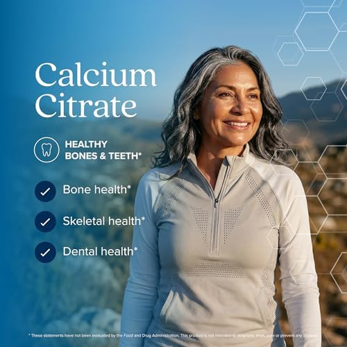 Citrato de Calcio 1000mg | Soporte Saludable para Huesos y Dientes | Alta Absorción | Suave para la Digestión | Vegano y No OGM | 3 Meses de - imagen 2
