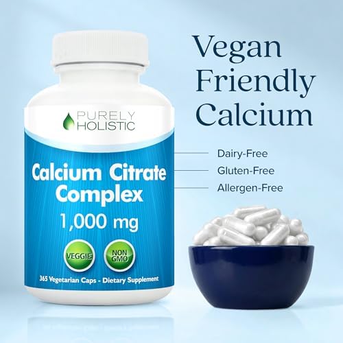 Citrato de Calcio 1000mg | Soporte Saludable para Huesos y Dientes | Alta Absorción | Suave para la Digestión | Vegano y No OGM | 3 Meses de - imagen 4