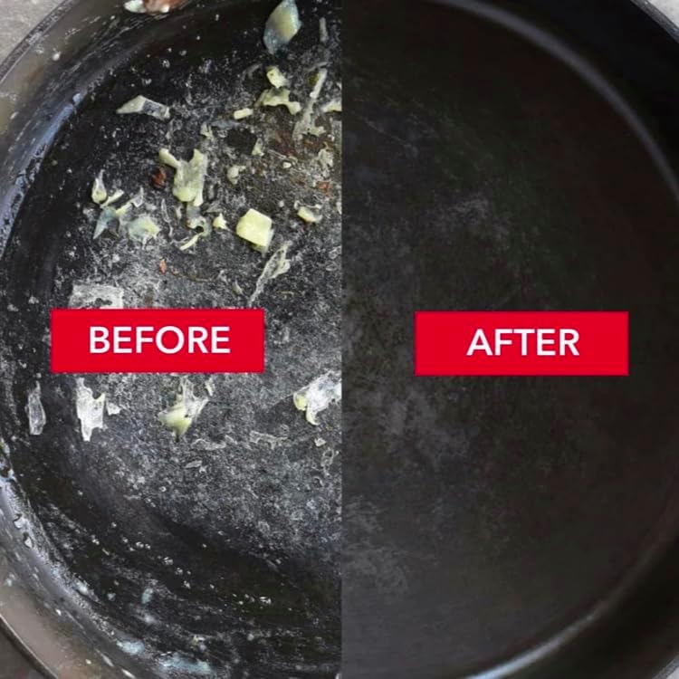 Trapo de Cadena Knapp Made 7”x5” - Reemplaza tu Esponja Sucia - Utensilio de Cocina Multiusos, Limpiador de Ollas y Sartenes - Dura Toda la Vida - imagen 8