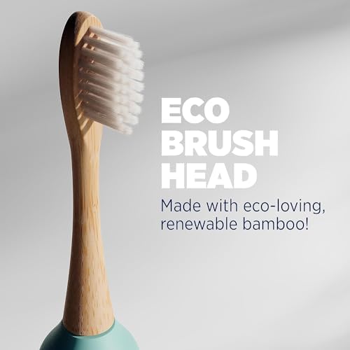 Cabezas de Repuesto Lumineux de Bambú 3 Piezas - Exclusivas para el Cepillo de Dientes Eléctrico Sonic Lumineux - Cabezas de Bambú con Cerda Suave - - imagen 3