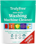 Limpiador y Desodorante para Lavadora Truly Free | Limpiador para Lavadoras de Carga Superior y Frontal, Elimina Grasa, Moho y Olores | Seguro para - imagen 1