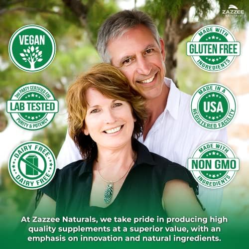 Zazzee DIM 300 mg por Cápsula, 100 Contenido, con 10 mg de BioPerine, Balance Estrogénico, Soporte Menopáusico, Vegano, Natural, No GMO, Hecho en EE. - imagen 5