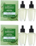 Recargas Wallflowers de Bath & Body Works, Aroma Eucalipto y Menta, Recargas de Ambientador para Dormitorios, Baños y Salas, Paquete de 4 - imagen 1