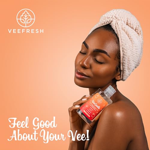 VeeFresh - VeeGentle Jabón Íntimo pH Balanceado con Vinagre de Manzana - Limpiador Suave y Calmante para Mujeres, 250ml - Higiene Femenina - imagen 2