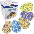 Parche para Ojos Ortopad® Bamboo para Niños, 50 Piezas (Tamaño Regular, 4+ años) Paquete Camuflaje Azul - imagen 1