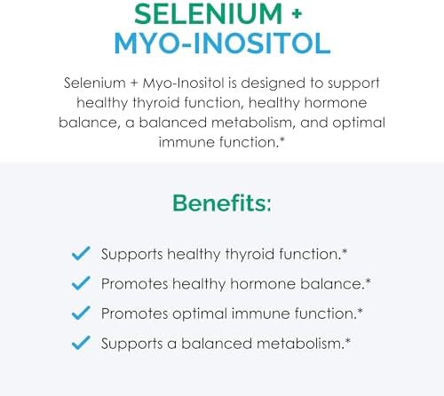 Rootcology de la Dra. Izabella Wentz | Selenio + Mio-Inositol | Mezcla Completa para Promover el Equilibrio Hormonal y la Salud del Sistema - imagen 5