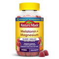 Gomitas Nature Made de Melatonina + Magnesio, Apoyo para Dormir y Relajación, 3mg de Melatonina, No Adictivas, 50 Gomitas - imagen 1
