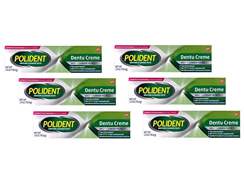 Polident Dentu-Creme, 3.9 oz (Paquete de 6) de GlaxoSmithKline - imagen 1