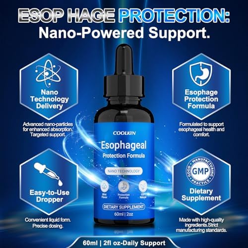 Gotas Nano para Alivio Esofágico - Con Corteza de Olmo Resbaladizo, Zinc, L-Carnosina, L-Glutamina y Extracto de Aloe - Sin OGM, Libre de Lácteos - - imagen 2