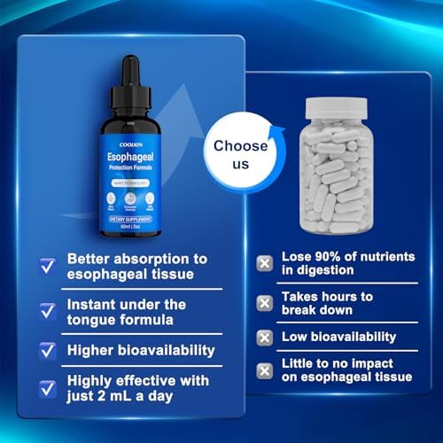 Gotas Nano para Alivio Esofágico - Con Corteza de Olmo Resbaladizo, Zinc, L-Carnosina, L-Glutamina y Extracto de Aloe - Sin OGM, Libre de Lácteos - - imagen 3