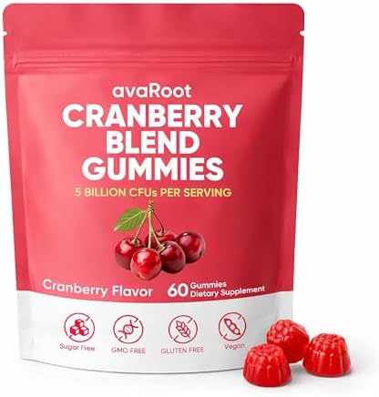 Gomitas KBKTWOLT avaRoot Mezcla de Arándano - Fórmula Probiótica y con Vitamina C para el Bienestar Femenino y Soporte del Tracto Urinario - 60 - imagen 1