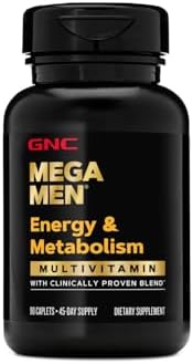 GNC Mega Men Multivitamínico Energía y Metabolismo para Hombres | Antioxidantes y Aumento de Quema de Calorías | 90 Cápsulas - imagen 4