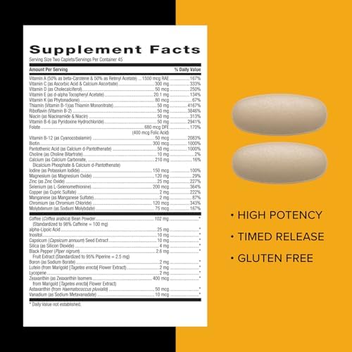 GNC Mega Men Multivitamínico Energía y Metabolismo para Hombres | Antioxidantes y Aumento de Quema de Calorías | 90 Cápsulas - imagen 6