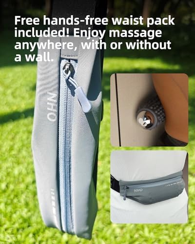 Pelota de Masaje Vibrante NHO, Rodillo de Espuma Vibrante para Alivio del Dolor Muscular, Bola de Liberación Miofascial de 4 Velocidades para Terapia - imagen 3