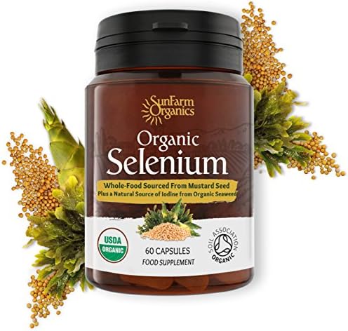 Selenio Orgánico 200 mcg con Yodo y Sílice de Alimentos Orgánicos Certificados - Suministro para Dos Meses - imagen 3
