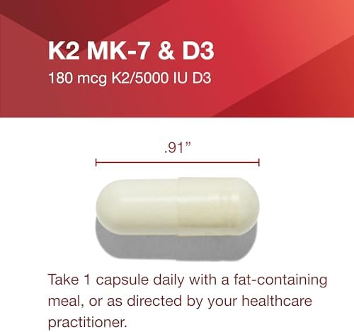 PROTOCOL FOR LIFE BALANCE - K2 MK-7 y D3 - Salud Vascular, Soporte Estructural, Fortalece Huesos, Su el Apetito, Pérdida de Peso Natural - 60 - imagen 7