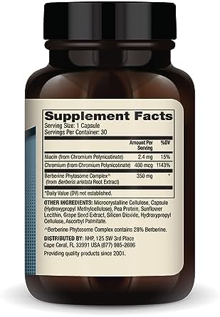 Dr. Mercola Biothin Berberina con Cromo - Apoya la Función Metabólica Saludable - Absorción Mejorada - Sin GMO, Sin Gluten y Sin Soja - 30 Cápsulas - imagen 2