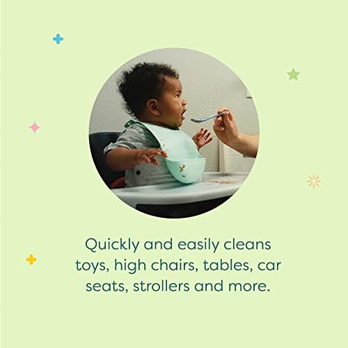 Limpiador para Juguetes y Sillas de Comer Babyganics, Sin Fragancia, 17oz, Libre de Amoníaco, Blanqueadores, Fosfatos, Ftalatos y Colorantes, Paquete - imagen 5