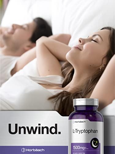 Cápsulas de L Triptófano Horbäach 1500mg | 240 Unidades | Fórmula Nocturna | Suplemento Sin OGM y Sin Gluten - imagen 6