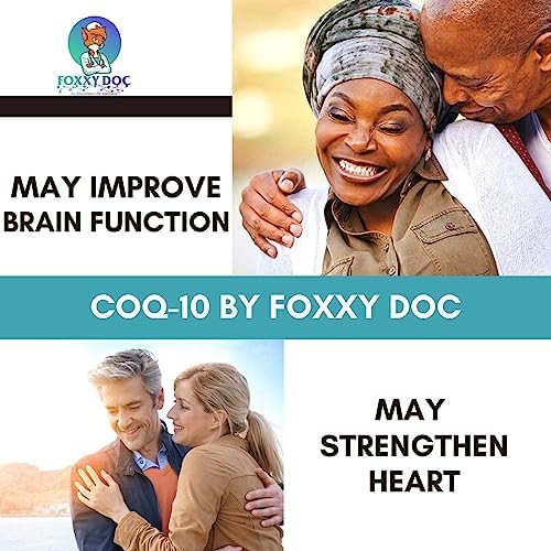 Dr. Valerie Nelson CoQ10 - Coenzima Q10 200 mg - 200 Cápsulas Veganas - Absorción Rápida - Suplemento para Corazón y Energía Celular - Foxxy Doc - imagen 5