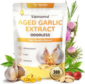 Cápsulas de Extracto de Ajo Envejecido Liposomal Totaria - Ajo Sin Olor con Magnesio, Zinc, Vitamina B, Mezcla Herbal Antioxidante - Soporte para - imagen 1