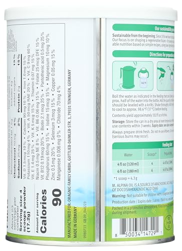 Bebida de Leche de Cabra Holle para Niños, Etapa 3, 14.1 oz en Polvo, 12+ Meses, Leche de Cabra Europea, Sin OGM, Sin Aceite de Palma, DHA, Hierro y - imagen 2