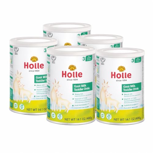 Bebida de Leche de Cabra Holle para Niños, Etapa 3, 14.1 oz en Polvo, 12+ Meses, Leche de Cabra Europea, Sin OGM, Sin Aceite de Palma, DHA, Hierro y - imagen 7
