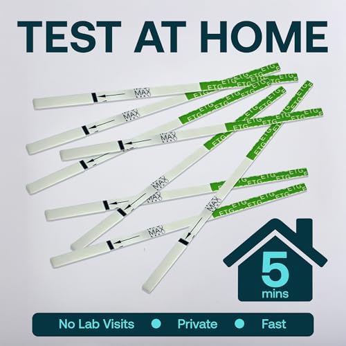 Tiras de Prueba de Alcohol ETG - Prueba ETG en Casa con Ventana de Detección de 80 Horas - Resultados en 5 Minutos - Kit de Detección de Drogas y - imagen 5