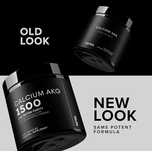 Suplemento Toniiq de 1500mg de Alta Pureza Ca AKG - 99%+ Altamente Purificado y Bioavailable - Cápsulas Vegetarianas de Ca-AKG para Longevidad - 120 - imagen 6