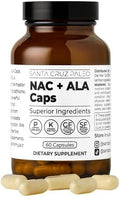 Santa Cruz Paleo, Cápsulas de NAC + ALA, Suplemento Antioxidante con Ácido Alfa Lipoico y N-Acetil Cisteína, 60 Cápsulas, Libre de Gluten, Keto, Paleo - imagen 1