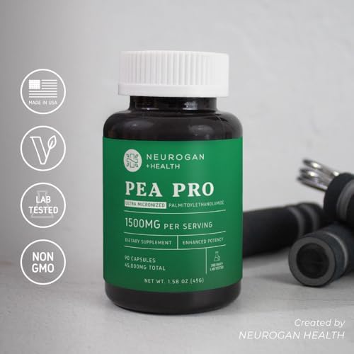 Suplemento Neurogan Ultra Micronizado de Palmitoiletanolamida (PEA) - 1500 MG por Porción - Alta Pureza y Biodisponibilidad - 90 Cápsulas - Soporte - imagen 5