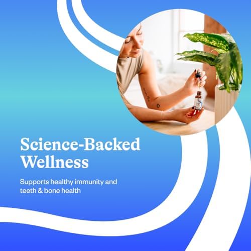 Gotas de Vitamina D3 + K2 de Seeking Health - Vitamina Líquida para el Sistema Inmunológico y Salud Ósea - Ayuda a la Absorción de Calcio - 1 Fl oz - imagen 4