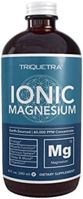 Magnesio Líquido | 8 oz - Cloruro de Magnesio Iónico, Absorción Rápida y Eficaz - Mejora el Estado de Ánimo, Sueño, Calambres Musculares, Laxante - imagen 1