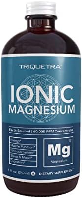 Magnesio Líquido | 8 oz - Cloruro de Magnesio Iónico, Absorción Rápida y Eficaz - Mejora el Estado de Ánimo, Sueño, Calambres Musculares, Laxante - imagen 1