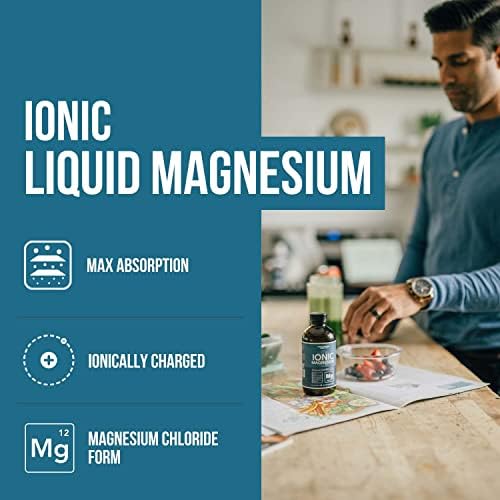 Magnesio Líquido | 8 oz - Cloruro de Magnesio Iónico, Absorción Rápida y Eficaz - Mejora el Estado de Ánimo, Sueño, Calambres Musculares, Laxante - imagen 2