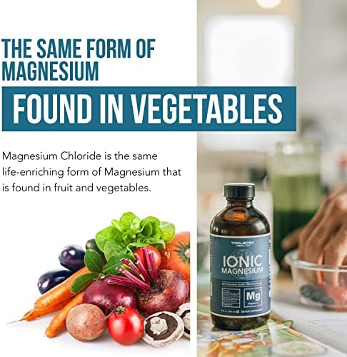 Magnesio Líquido | 8 oz - Cloruro de Magnesio Iónico, Absorción Rápida y Eficaz - Mejora el Estado de Ánimo, Sueño, Calambres Musculares, Laxante - imagen 3