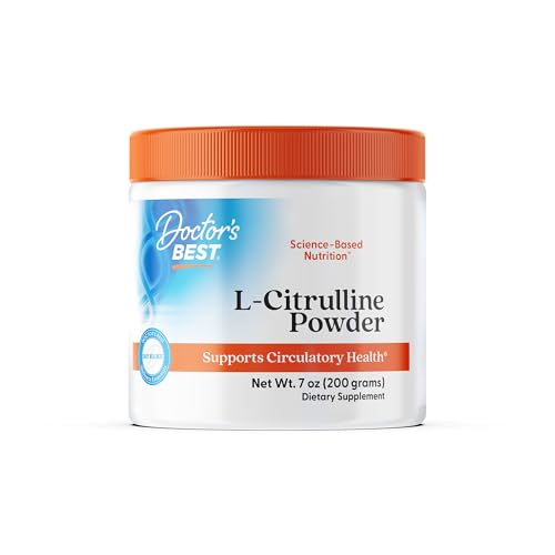 Doctors Best L-Citrulina en Polvo - Suplemento de L Citrulina para Hombres y Mujeres, Apoyo a la Metabolismo de Óxido Nítrico, Ayuda con el Dolor - imagen 3