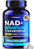 Suplemento Liposomal de NAD+ Extra Fuerte | Urolitina A, Resveratrol, CoQ10 - Hombres y Mujeres - ALA, Té Verde, Quercetina, Licopeno | Alta Pureza, - imagen 1