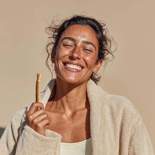 Palitos de Miswak para Dientes (Paquete de 2) – Palitos Siwak Naturales con Soporte de Bambú, Alternativa Orgánica de Cepillo de Dientes Ideal para - imagen 7