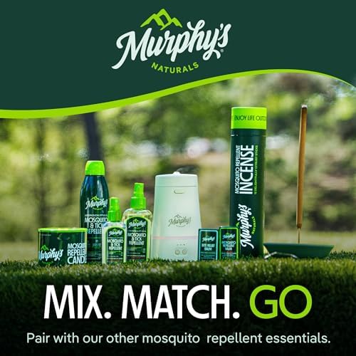 Toallitas Repelentes de Mosquitos Murphy’s Naturals, Paquete Reutilizable Mejorado, a Base de Plantas con Limón y Romero, 10 Toallitas, 3 Paquetes - imagen 8