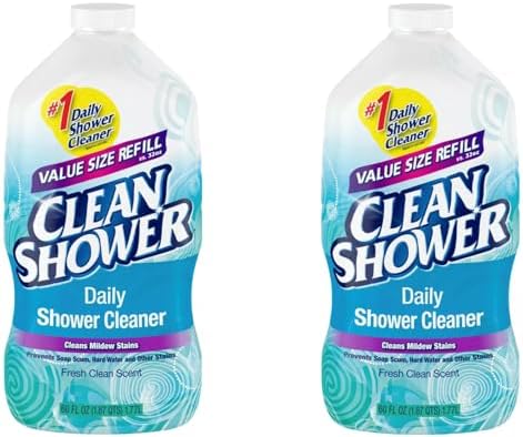 Set de 2 limpiadores líquidos sin fragancia para bañera y azulejos Clean+Shower, 60 oz. - imagen 1
